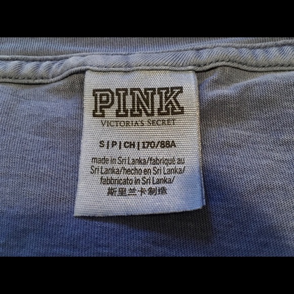 PINK Victoria’s Secret Cropped T-Shirt - Picture 4 of 4